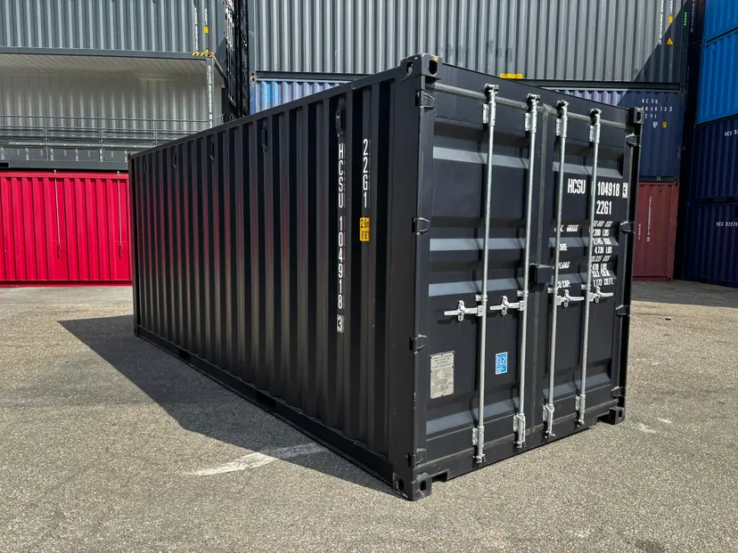 20DV200120RAL5004.webp 20ft New Shipping Container Grey - Image 1