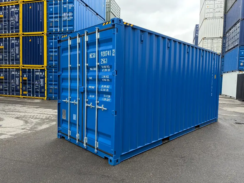 20HC200220RAL5010.webp 20Ft High Cube Shipping Container Blue - Image 1
