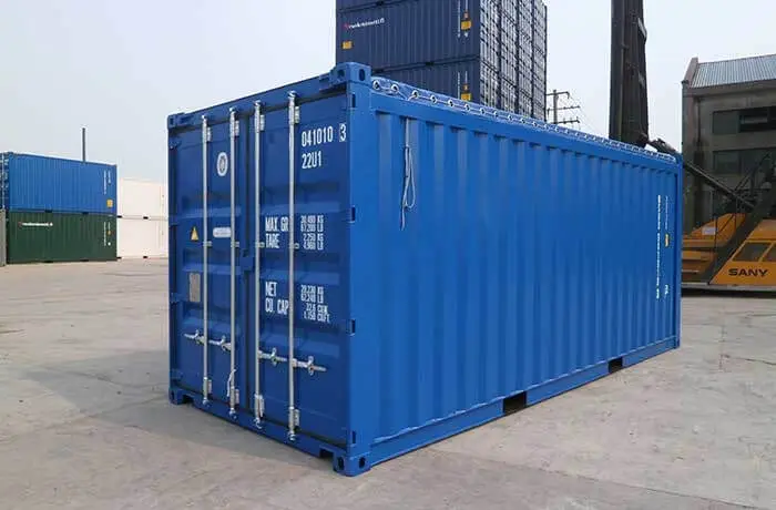 20ft-open-top-shipping-container-new-blue-corner-right.webp 20ft New Open Top Containers For Sale - Image 1