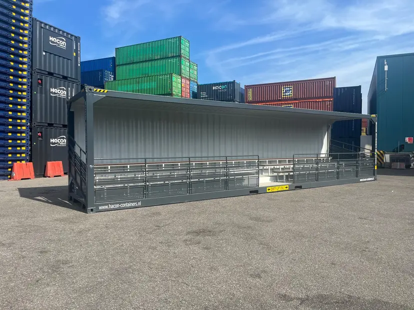 40TR2000120RAL7016.webp 40ft High Cube Tribune Container - Image 1